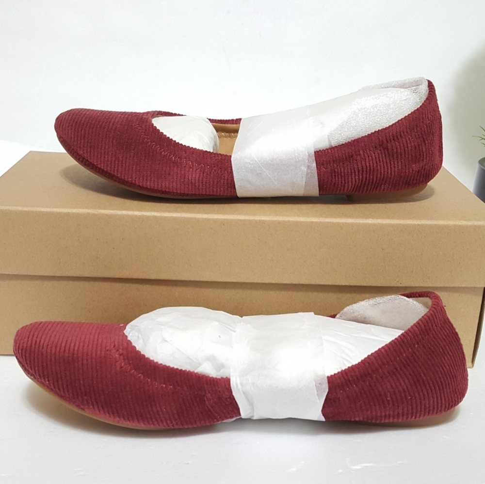 Lucky Brand Emmie Velvet Flats SZ 6